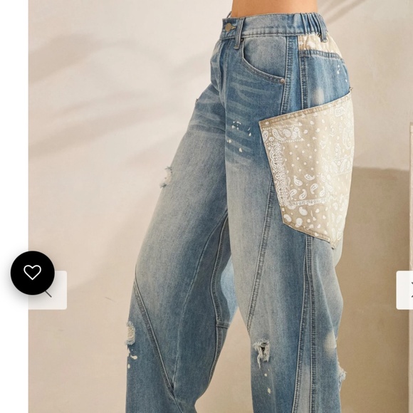 Oli & Hali “ BRENDA ” Oli and Hali PANTS WITH LARGE EXTENDED POCKETS NWOT - Picture 7 of 9